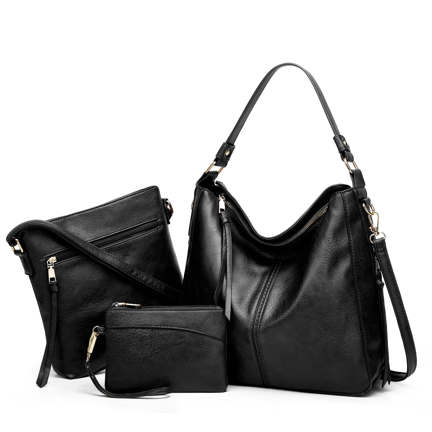 Praktisches Dreiteiliges Tote Bag Set – Extra Viel Stauraum