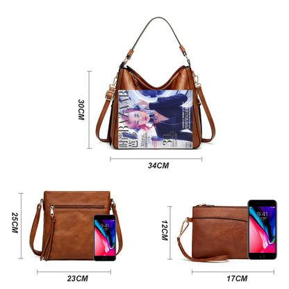 Praktisches Dreiteiliges Tote Bag Set – Extra Viel Stauraum