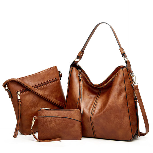 Praktisches Dreiteiliges Tote Bag Set – Extra Viel Stauraum