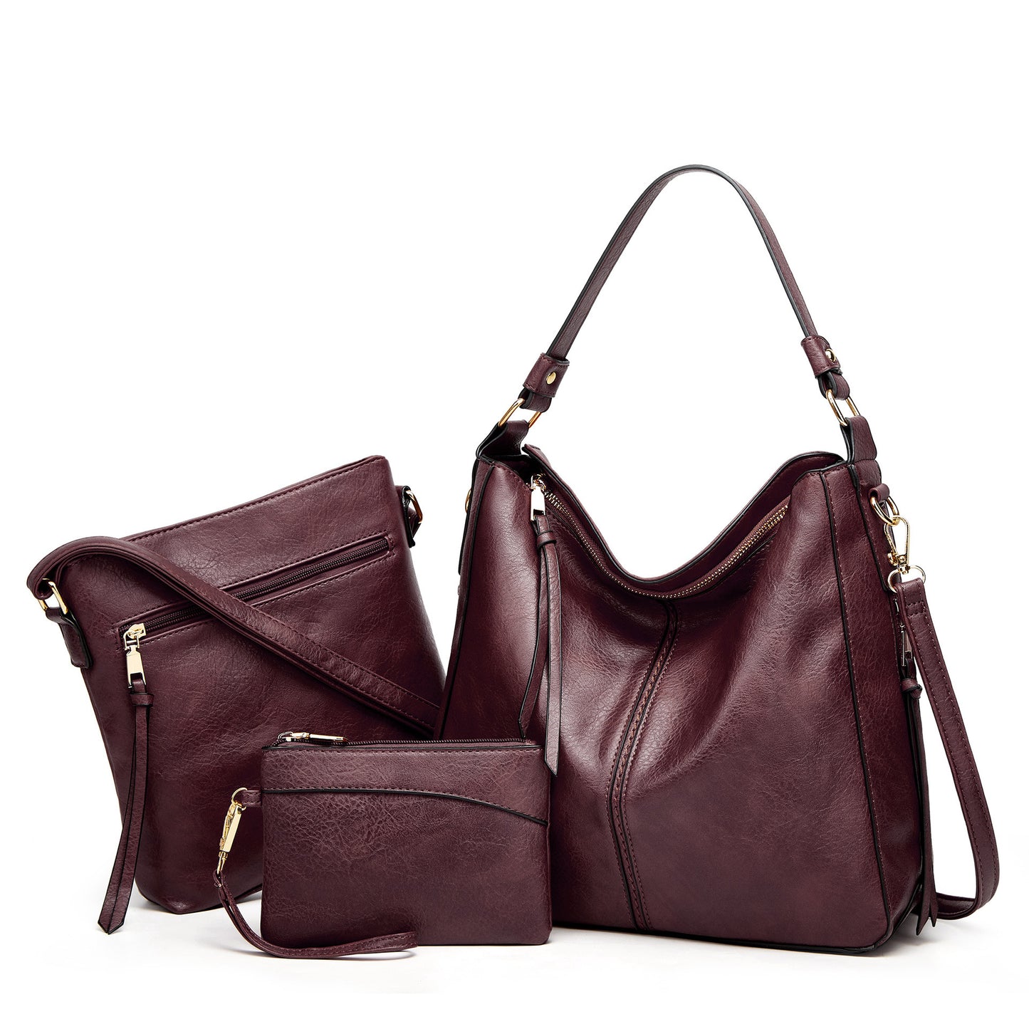 Praktisches Dreiteiliges Tote Bag Set – Extra Viel Stauraum