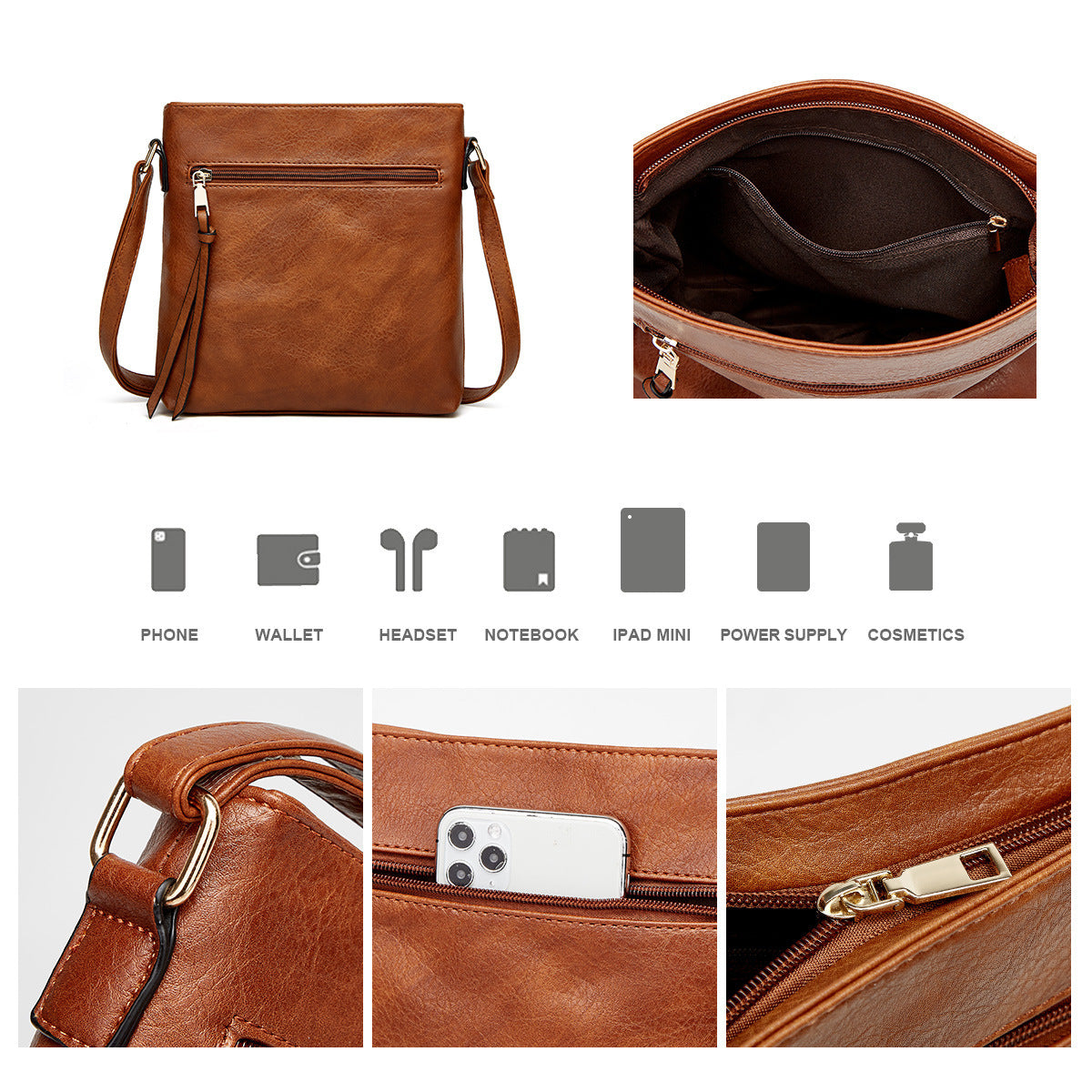 Praktisches Dreiteiliges Tote Bag Set – Extra Viel Stauraum