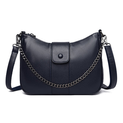 Stylische Ein-Schulter Tasche im Dumpling-Design