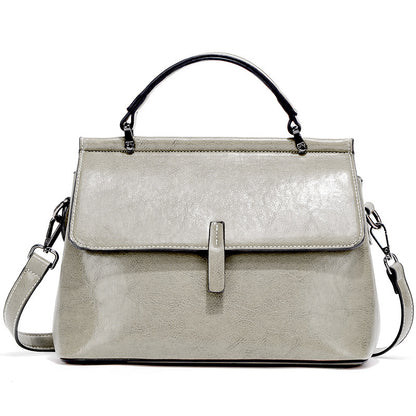 Elegante Leder-Commuter-Handtasche